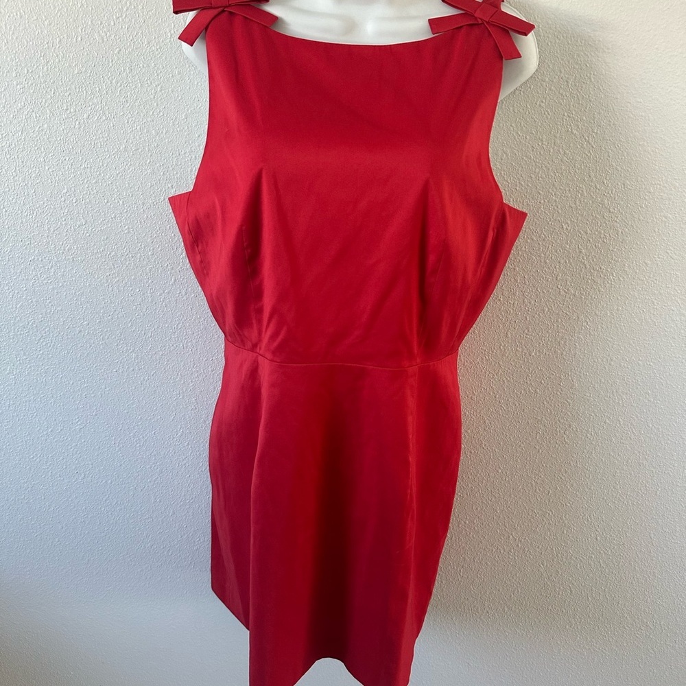 NWT Gianni Bini Elegant Red Mini Dress - Picture 2 of 10